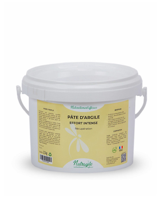 Pate d'argile 5kg effort intense - Nature Horse Langon