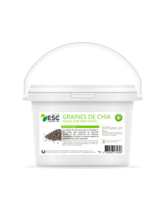 Graines de Chia 1kg - Nature Horse Langon
