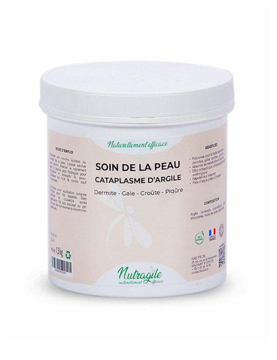 Soin cataplasme d'argile 1.3kg - Nature Horse Langon