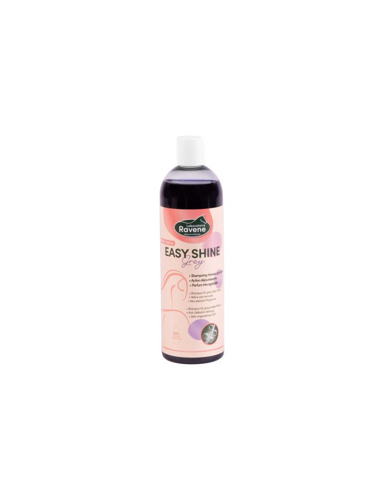 Shampoing easy shine grey 500ml - Nature Horse Langon