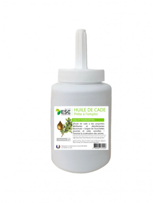 HUILE DE CADE - Assainit et protège les sabots de l’humidité - Nature