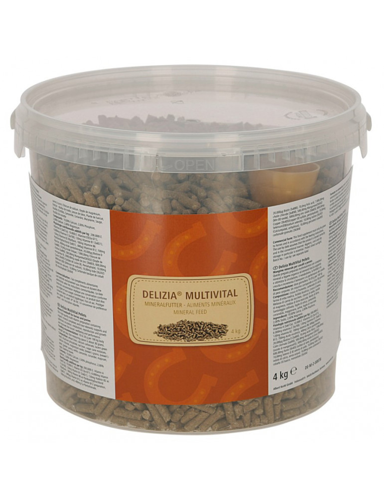 Delizia multival 4kg - Nature Horse Langon