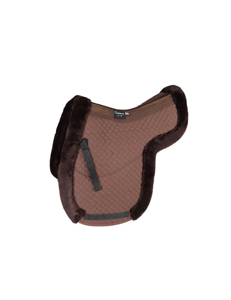 Tapis Arma FULLY BROWN - Nature Horse Langon
