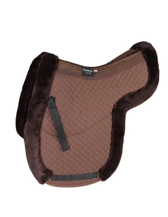 Tapis Arma FULLY BROWN - Nature Horse Langon