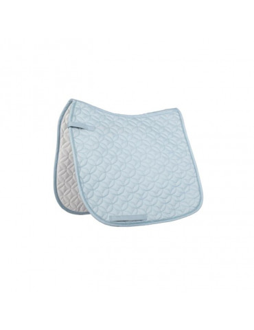 Tapis Daphne bleu clair poney