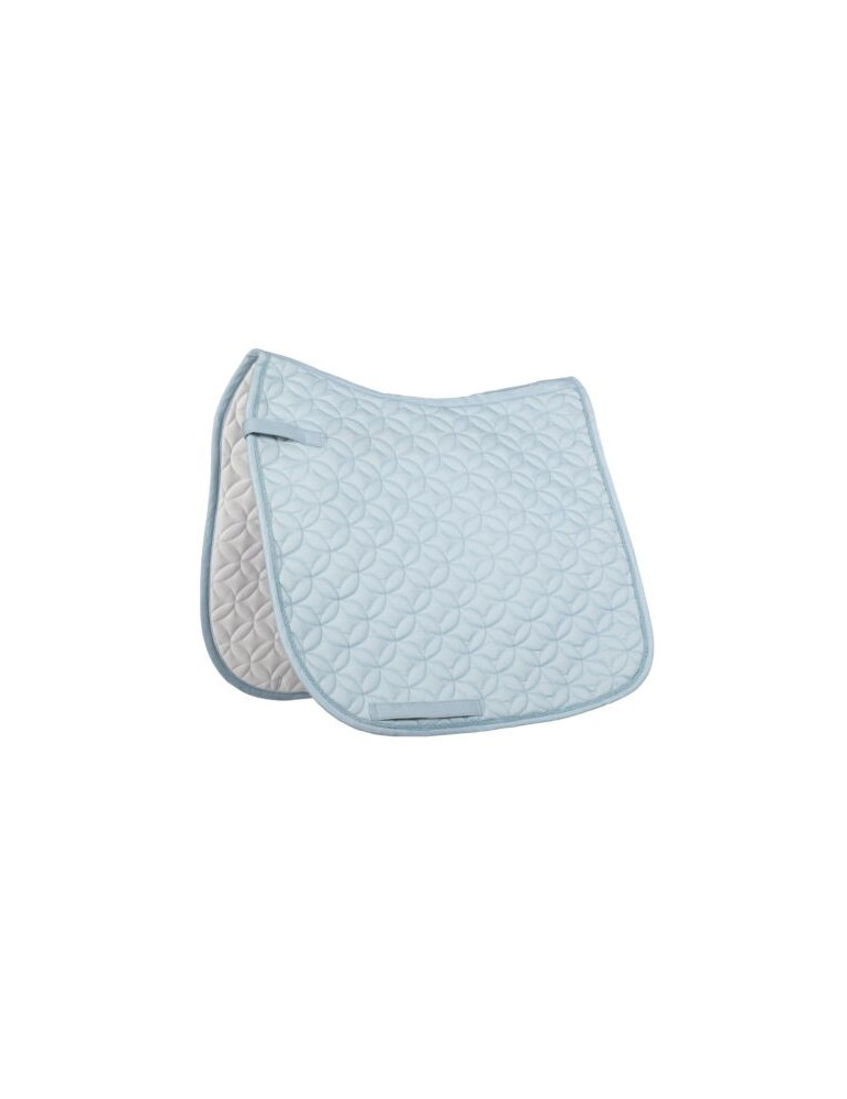Tapis Daphne bleu clair poney