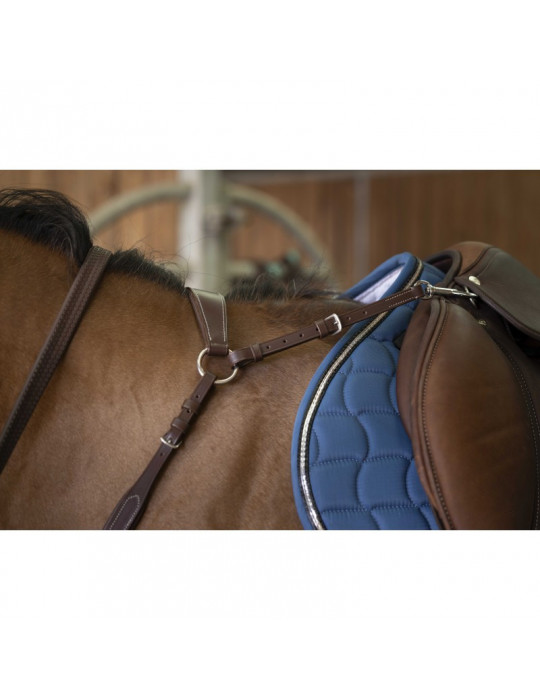 Collier de chasse marron taille cheval norton - Nature Horse Langon