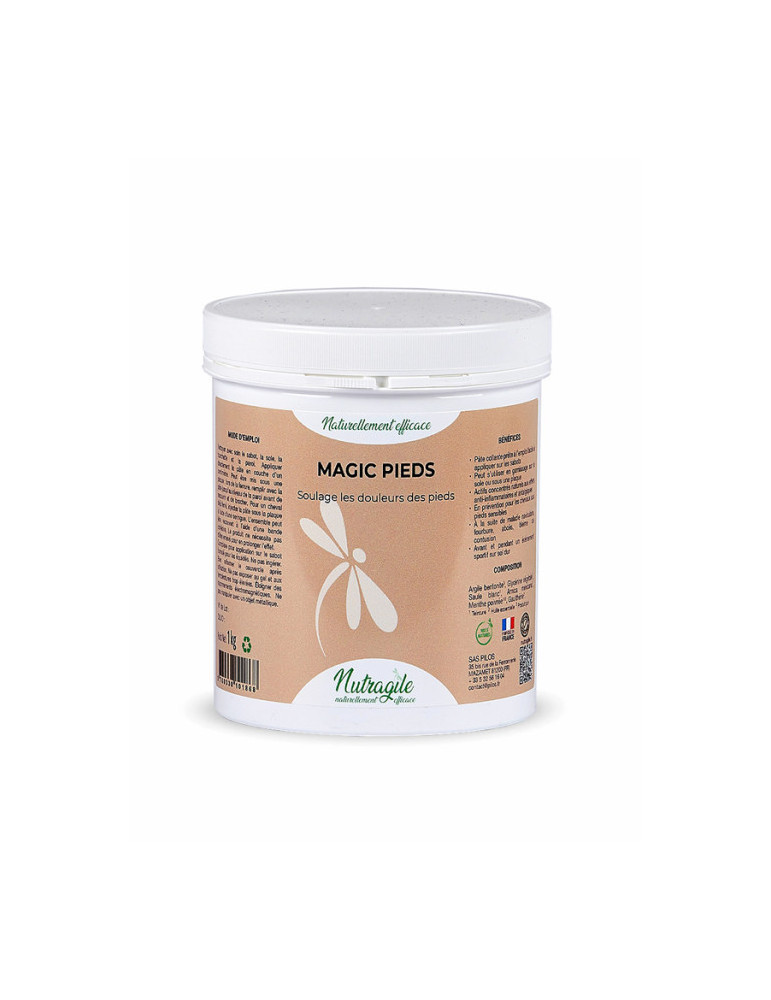 Pâte sabots anti-douleur – Argile bentonite, saule, arnica – 1kg