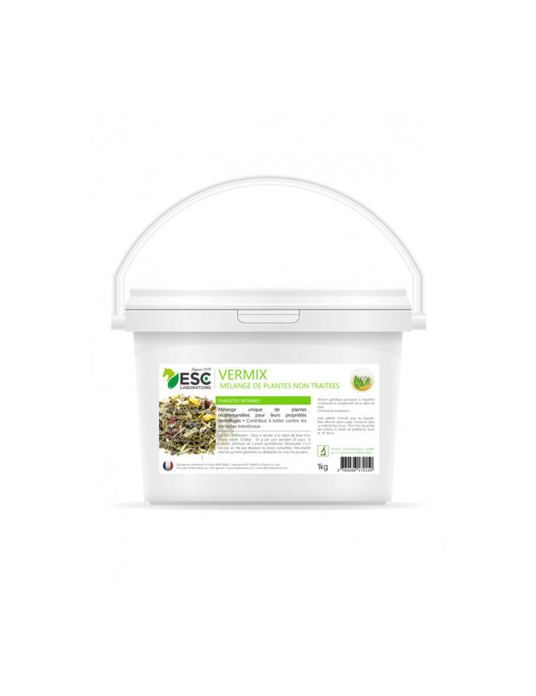 VERMIX Protection parasites 1kg - Nature Horse Langon