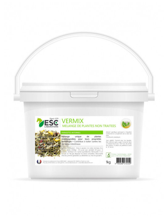 VERMIX Protection parasites 1kg - Nature Horse Langon