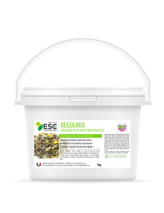 Regulmix 1kg ESC – Complément hormonal naturel pour juments sensibles