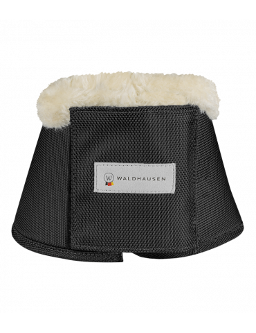 Cloches Comfort Fur, lot de 2, noir-nature, M - Nature Horse Langon
