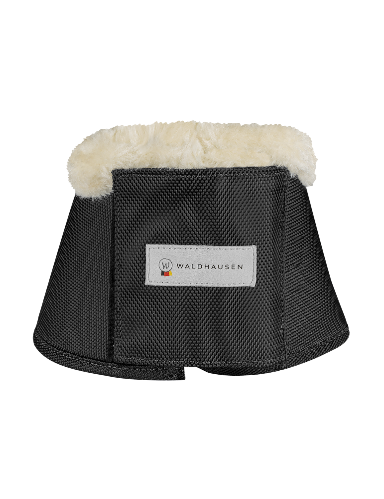 Cloches Comfort Fur, lot de 2, noir-nature, M - Nature Horse Langon