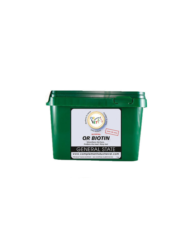 OR BIOTIN seau de 1 k g - Nature Horse Langon