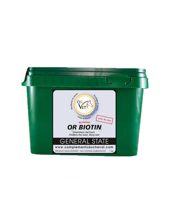 OR BIOTIN seau de 1 k g - Nature Horse Langon