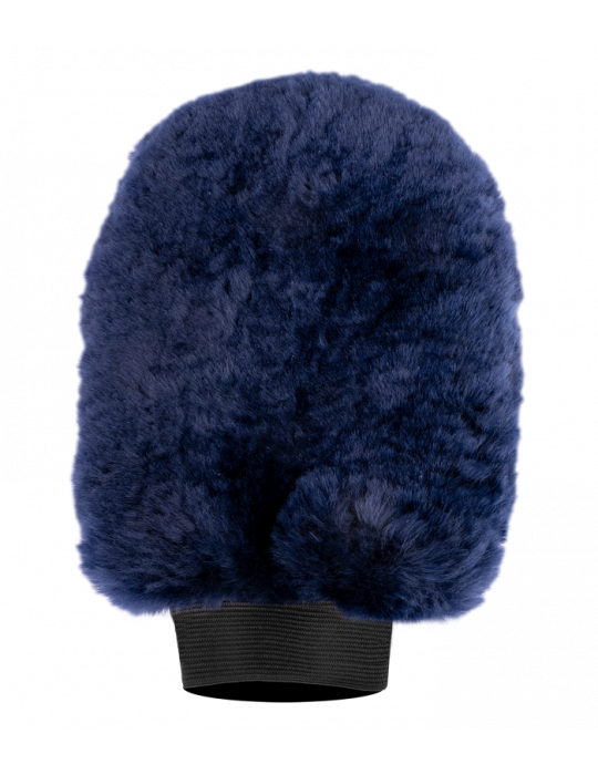 Gant de pansage Lucky Bleu nocturne