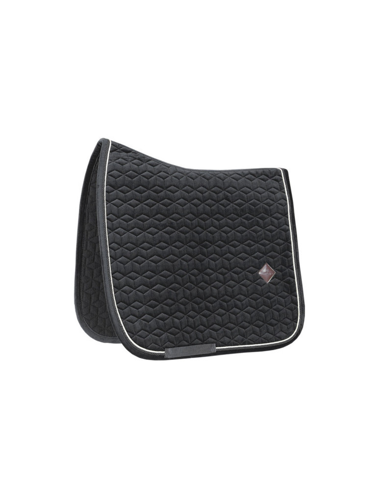 Tapis de Dressage Velvet noir - Nature Horse Langon