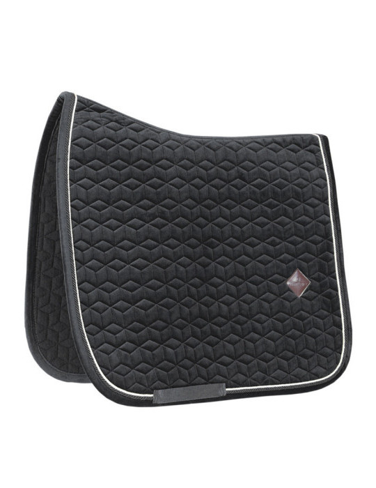 Tapis de Dressage Velvet noir - Nature Horse Langon