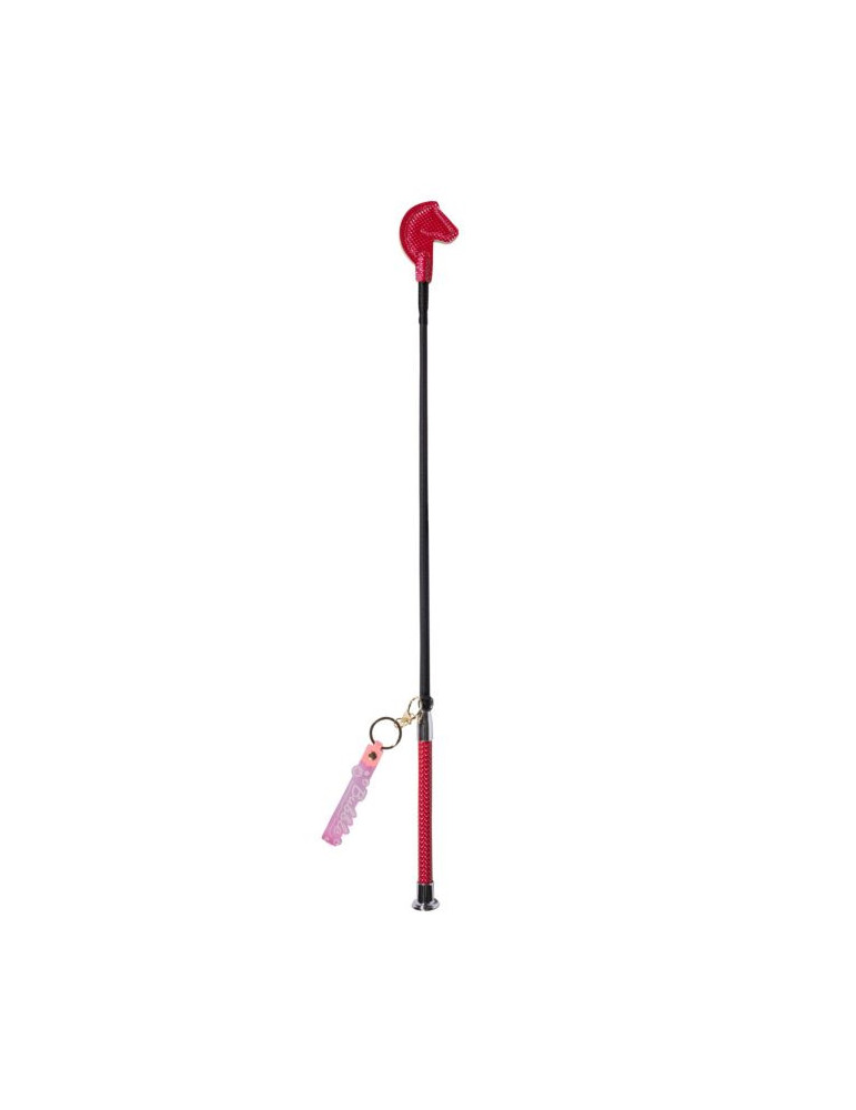 Cravache STARLIGHT rose 65cm