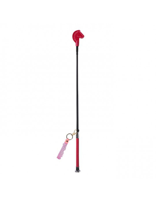 Cravache STARLIGHT rose 65cm