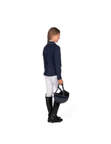 Veste de concours AMY enfant bleu foncé 8/9 ans 2