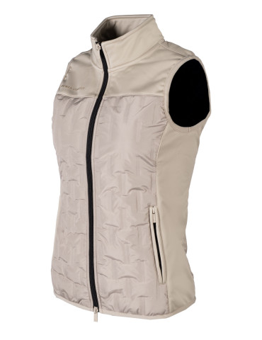 Gilet sans manche LIMONE gris/beige M 2