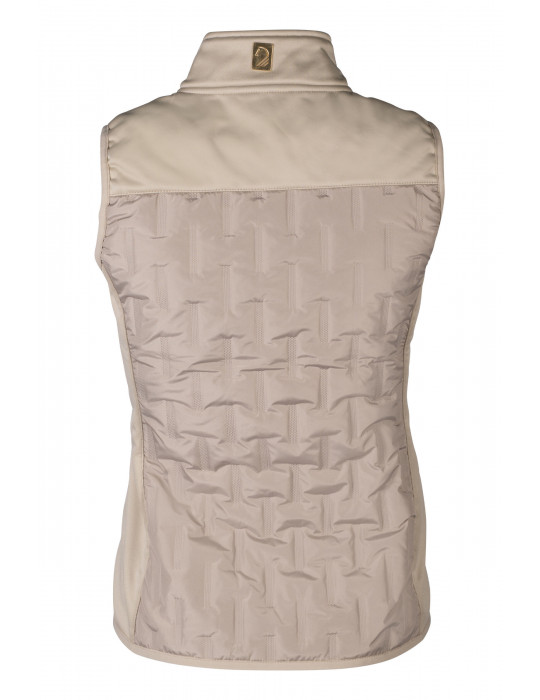Gilet sans manche LIMONE gris/beige M
