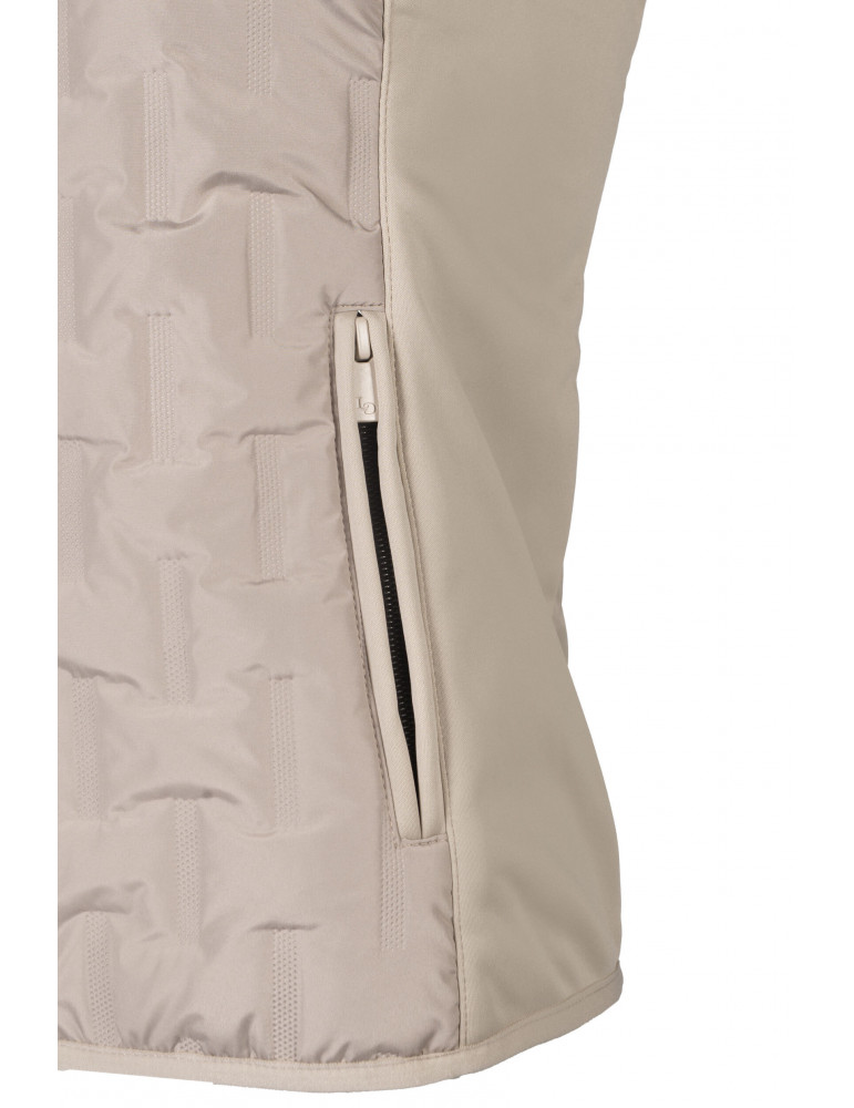 Gilet sans manche LIMONE gris/beige L