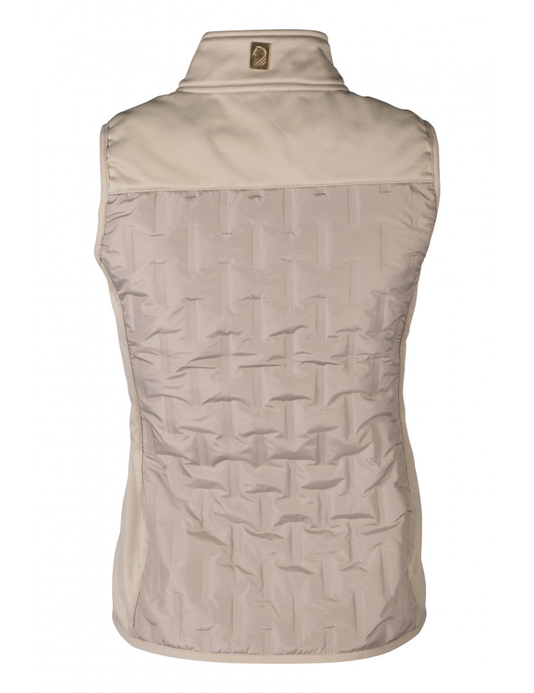 Gilet sans manche LIMONE gris/beige L