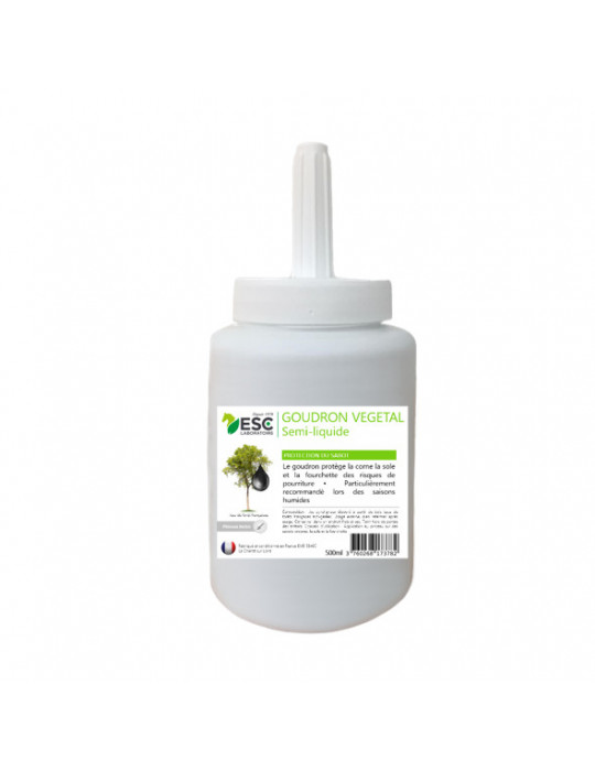 GOUDRON VEGETAL ORIGINE FRANCE -Protection de la corne - Pinceau inclu
