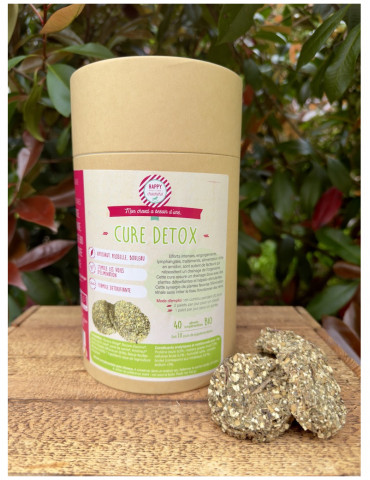 Complements DETOX 40 Palets - 420 gr - Nature Horse Langon