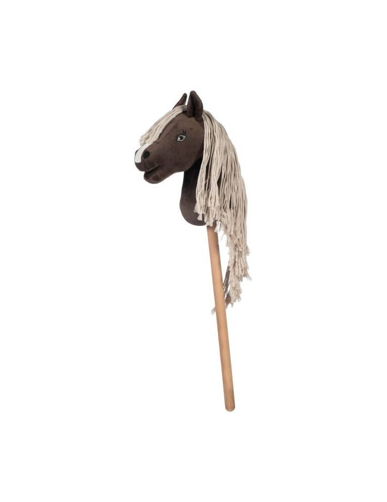 Hobby horse marron foncé