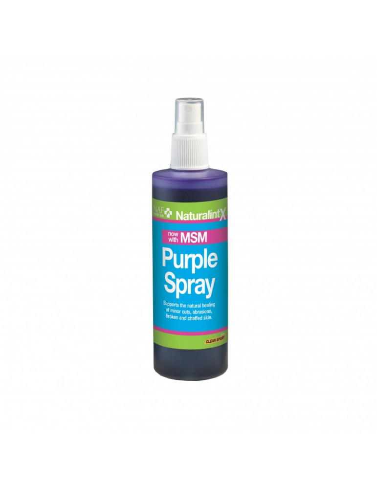 Purple Spray Naf 240ml - Antiseptique Plaies Cheval - Nature Horse