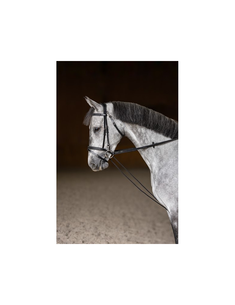 RENES ALLEMANDES HFI CUIR / CORDE - NOIR - FULL