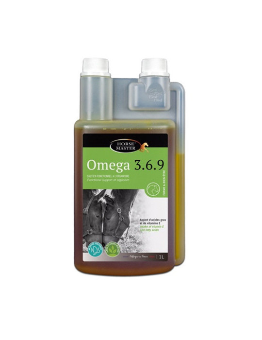 Huile Omega 3.6.9 1L - Complement Peau Poil Cheval - Nature Horse