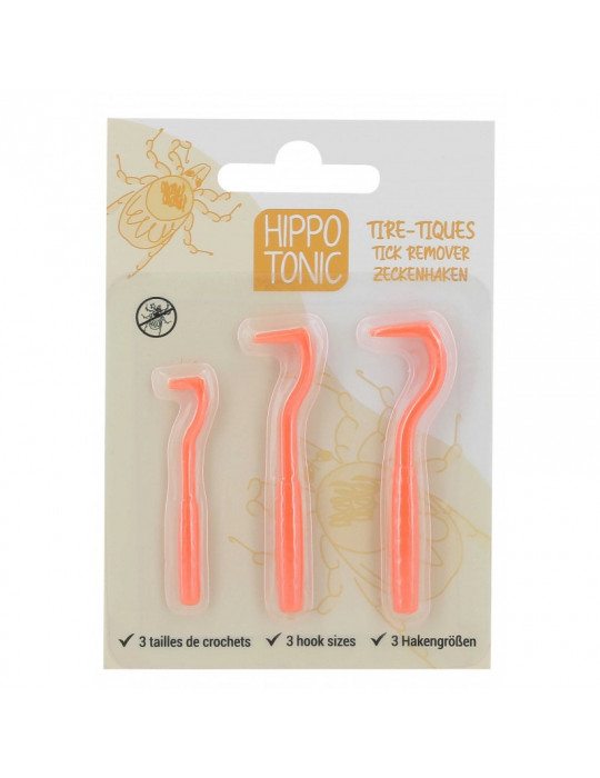 Htonic Tire-Tiques - Outil Anti-Tiques Cheval - Nature Horse