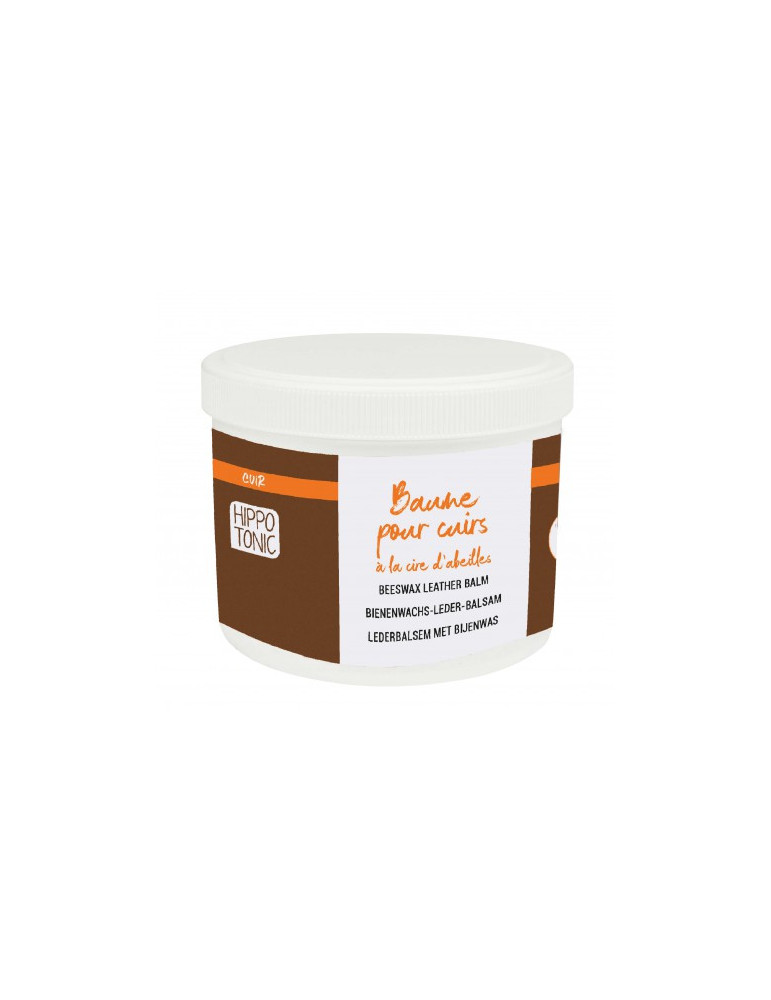 Baume pour Cuir 500ml Hippotonic - Entretien Cuir - Nature Horse
