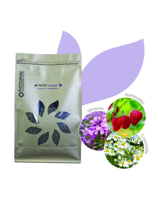 Phyto Jument 1kg - Complement Plantes Jument - Nature Horse