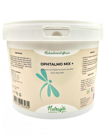 Ophtalmo Mix+ 1kg - Complement Sante Oculaire Cheval - Nature Horse