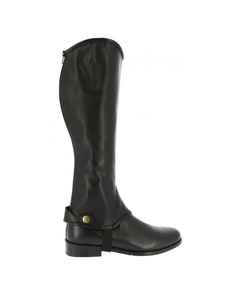 Chaps synthétique stretch noir XXL