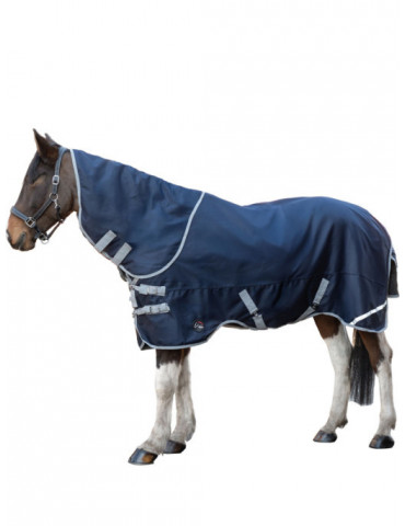 Couverture d'extérieur Carina 200g bleu foncé taille 145 - Nature Hors