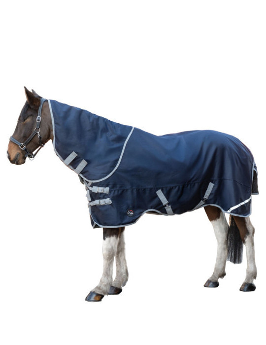 Couverture d'extérieur Carina 200g bleu foncé taille 145 - Nature Hors