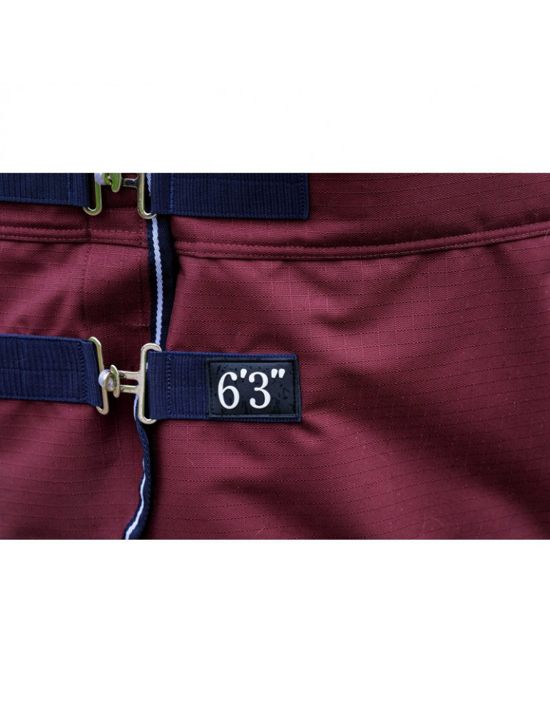 Couverture TYREX 1200D 50g 145cm bordeaux - Nature Horse Langon