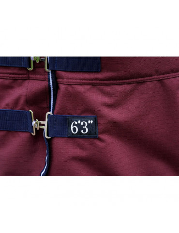 Couverture TYREX 1200D 50g 135cm bordeaux - Nature Horse Langon 2