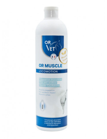 OR-MUSCLE Flacon de 500 ml - Nature Horse Langon