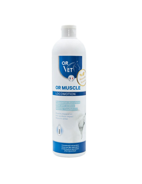 OR-MUSCLE Flacon de 500 ml - Nature Horse Langon