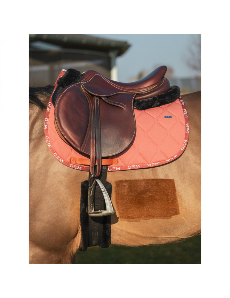 Tapis gem love rouille - Nature Horse Langon