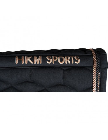 Tapis Rosegold Glamour Noir Poney - Nature Horse 2