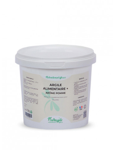 Argile alimentaire pomme  5kg - Nature Horse Langon