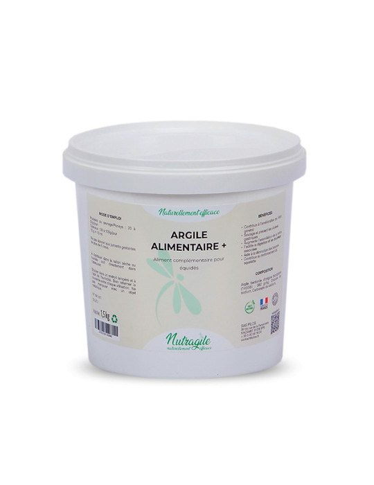 Argile alimentaire 1.5kg - Nature Horse Langon